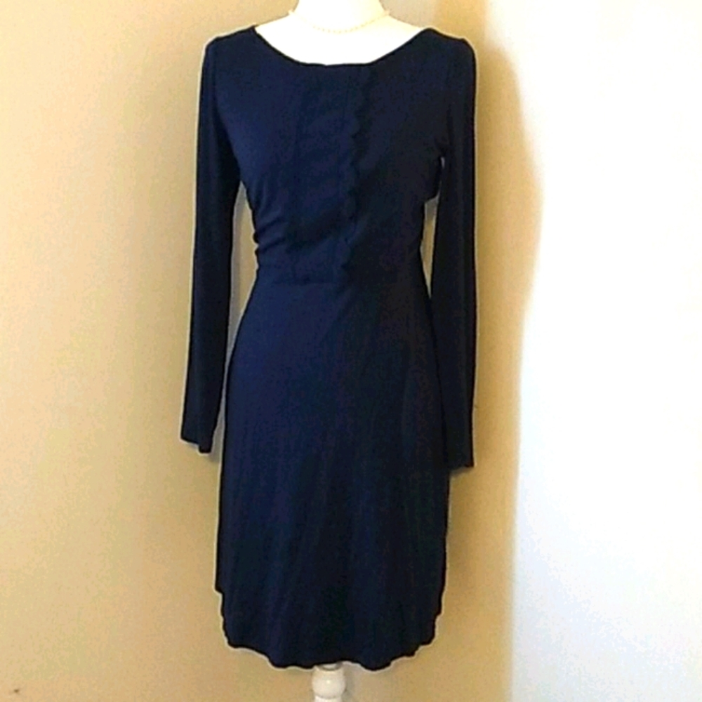 EUC Boden Navy Dress 8